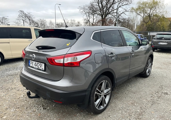 Nissan Qashqai cena 56500 przebieg: 92700, rok produkcji 2016 z Biała Rawska małe 326